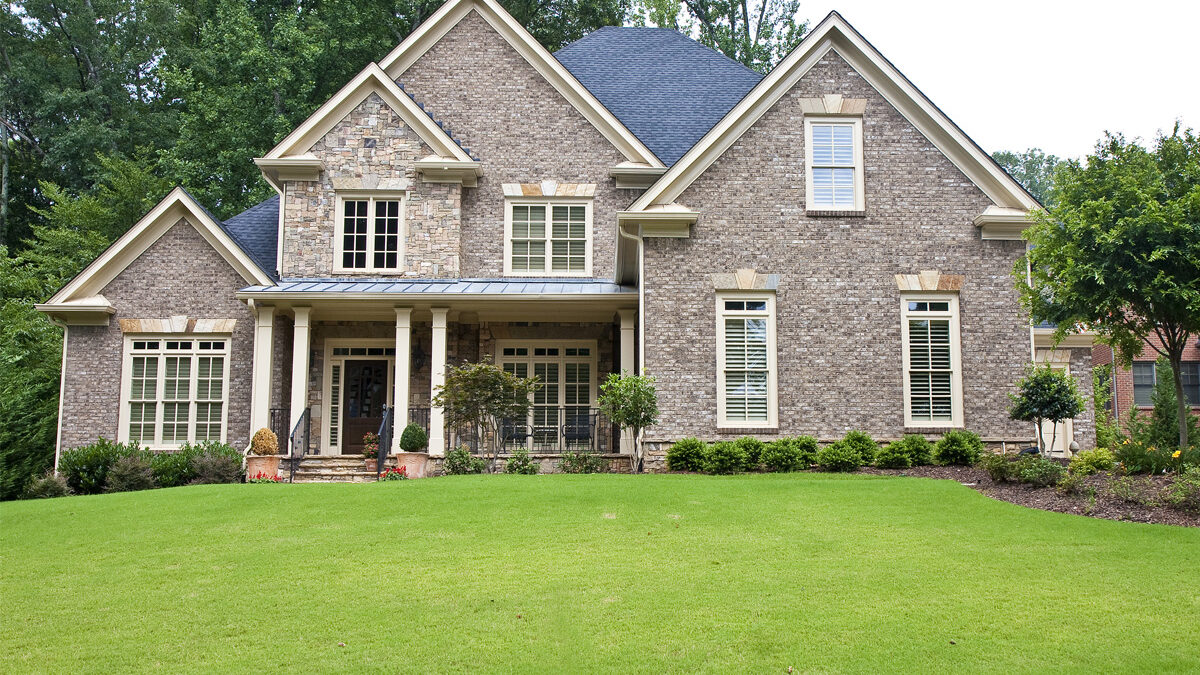 Kansas Home With Native Grass